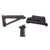 Este kit incluye todo lo necesario para darle a tu Kalashnikov el estilo "Magpul" y mejorar la ergonomía con el MOE AK stock, handguard M-LOK y grip ergonómico.