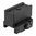 MIDWEST INDUSTRIES AIMPOINT MICRO LOWER 1/3 QD MOUNT, BLACK