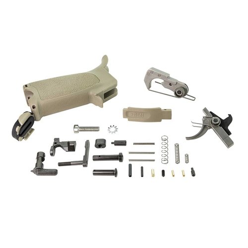 Mejora tu AR-15 con el kit BCMGUNFIGHTER™ que incluye un BCM PNT™ Trigger Assembly, BCM Pistol Grip Mod 3 y un Enhanced Trigger Guard, todo con calidad Mil-Spec.