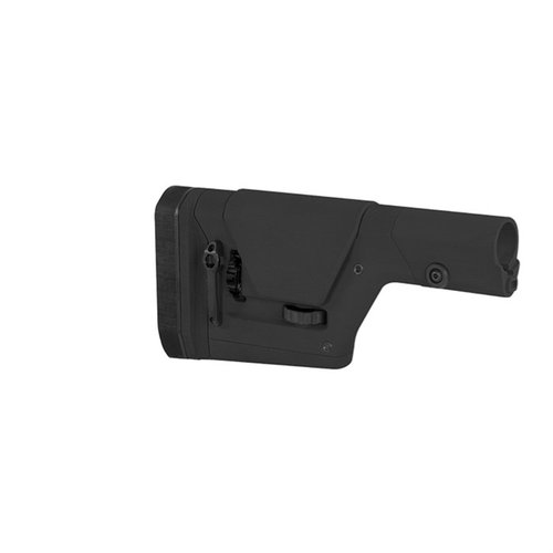 El PRS GEN3 de MAGPUL es un culatín ajustable para AR15/M16 y AR10/SR25, con ajuste de longitud y altura sin herramientas, ideal para rifles de precisión.