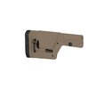 El PRS GEN3 de MAGPUL ofrece ajuste sin herramientas en longitud y altura de la mejilla, ideal para rifles de precisión con gran resistencia y versatilidad.