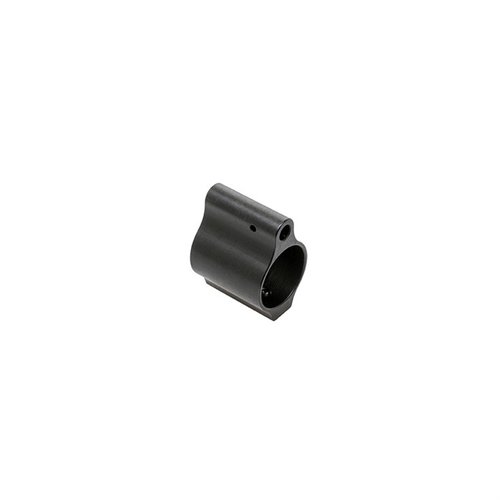 Los bloques de gas de bajo perfil CMMG, fabricados en acero 4140 Chrome Moly, incluyen tornillos de instalación y están disponibles en diámetros de .625", .750" y .936".