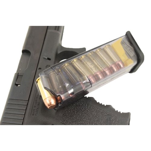 Los cargadores transparentes para Glock 22 de ETS ofrecen visibilidad, fiabilidad extrema y resistencia química, ¡perfectos para cualquier situación!