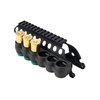 Aumenta tu capacidad de munición con el SURESHELL POLYMER SHOTSHELL CARRIER, resistente y fácil de instalar, ideal para Remington 870.