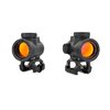 El montura SCALARWORKS Trijicon MRO LEAP es ligera, resistente y mantiene el cero en cada re-instalación, ideal para el uso intensivo sin obstáculos.