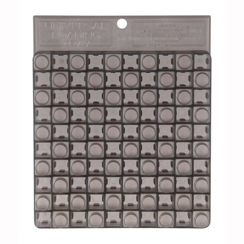 El Lyman Loading Block es el accesorio esencial para organizar y acelerar tu recarga, sosteniendo 50 cartuchos de rifle o pistola del .22 al .45 en plástico resistente.