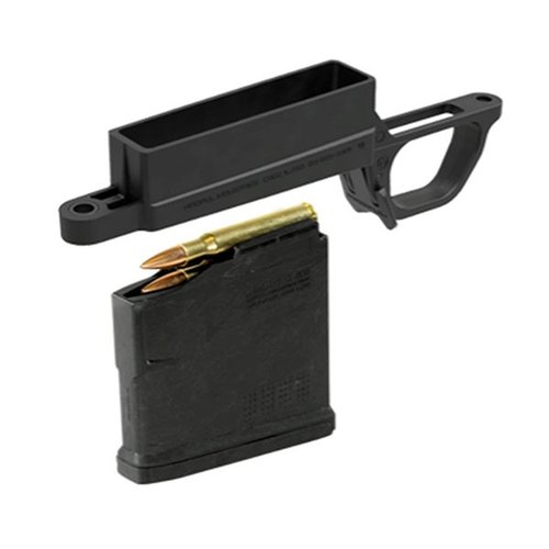 El Magpul Bolt Action Magazine Well 700L Standard es fácil de instalar, ligero y duradero, ideal para cargadores AICS y compatible con la culata Hunter 700L.