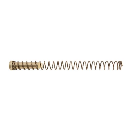 Mejora la fiabilidad de tu rifle AR-15 con el resorte Super 42 de Geissele, que reduce la energía excesiva y previene fallos, junto con el buffer H1.