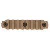 Las secciones de riel KEYMOD son ligeras, resistentes al impacto y cumplen con las especificaciones Mil-Standard, perfectas para cualquier superficie KeyMod.