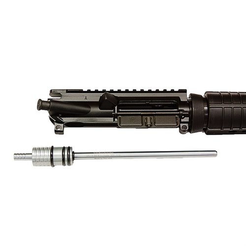 La guía de cañón TCS AR-15 mantiene la varilla de limpieza recta, protegiendo tu cañón y asegurando la precisión a largo plazo de tu rifle. ¡Esencial para tu limpieza!