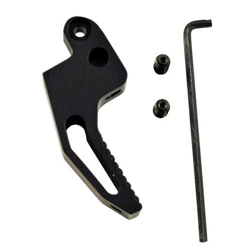 El gatillo "Victory" de TANDEMKROSS para Ruger MK III 22/45 ofrece un diseño esquelético ligero, cara plana ajustable y textura antideslizante para un mejor control.