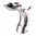 HARRISON DESIGN & CONSULTING EXTREME SERVICE BEAVERTAIL GRIP SAFETY STAINLESS STEEL