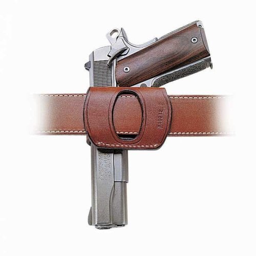 El Yaqui Slide de GALCO es un holster minimalista de cuero premium que permite un rápido acceso al arma y se ajusta a cinturones de hasta 1 3/4".