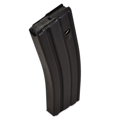Descubre el cargador AR-15 de 12.7x42 mm, fabricado en aluminio, ligero y duradero, ideal para tus sesiones de tiro con capacidad para 10 cartuchos.