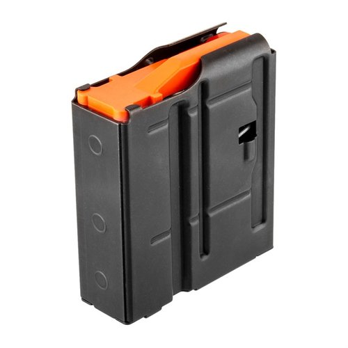 Descubre el cargador D&H Industries SR25 de acero para .308, disponible en 10 o 20 disparos, ideal para mejorar tu experiencia de tiro.