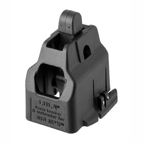 ¡Carga y descarga tus magazines de forma fácil y rápida con el SIG SAUER MPX LULA! Ligero, duradero y elimina el dolor en los pulgares, ideal para cualquier clima.