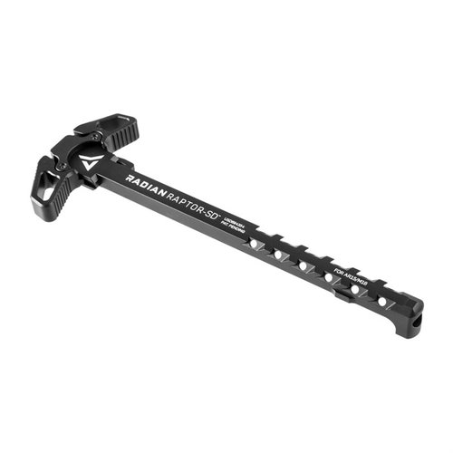 El Raptor-SD de Radian Weapons ofrece un diseño ambidextrous, redirige gases hacia abajo y adelante, y es compatible con la mayoría de rifles AR15/M16.