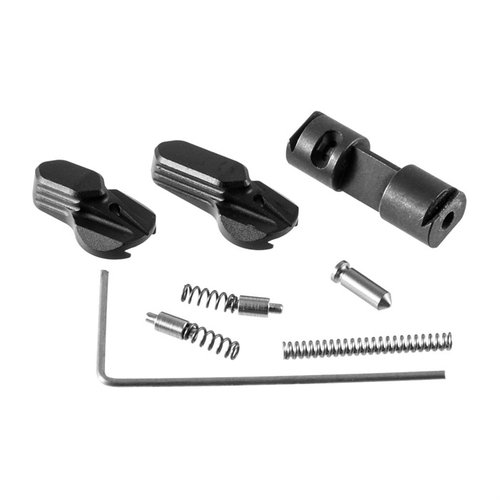 El selector de seguridad ambidextro Talon™ de Radian Weapons ofrece instalación modular, sin tornillos, y es compatible con AR15 y AR10, fabricado en EE.UU.