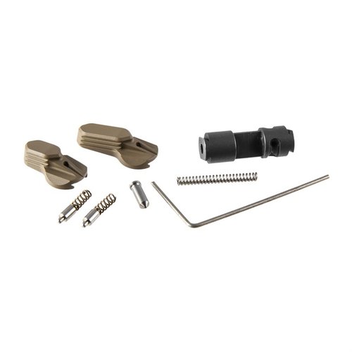 El selector de seguridad ambidextro Talon™ de Radian Weapons ofrece instalación modular, sin tornillos sueltos y compatibilidad con la mayoría de rifles AR15 y AR10.