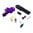 APEX TACTICAL SPECIALTIES INC FLAT FACED FORWARD SET SEAR & TRIGGER KIT, PURPLE
