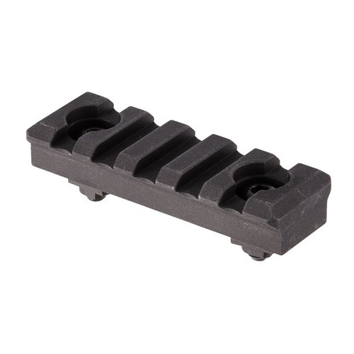 Añade fácilmente tus accesorios Picatinny a tu M-LOK Handguard con la sección de riel Daniel Defense de 2.5", ligera y fabricada en EE.UU.
