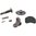 LUTH-AR AR-15 ADJUSTABLE REAR SIGHT ASSEMBLY BLACK