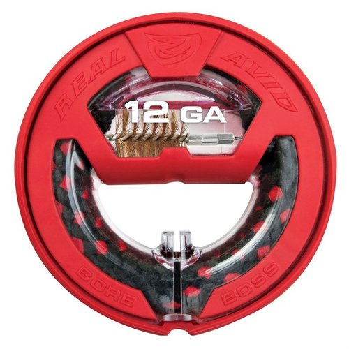 El Bore Boss Shotgun Kit de Real Avid es un kit de limpieza compacto y fácil de usar, con un cable de acción dual y un cepillo de bronce para mantener tu escopeta en óptimas condiciones.