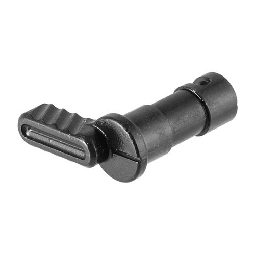 El selector de seguridad mejorado de un solo lado AR-15 de Battle Arms ofrece un diseño ergonómico, acero 8620, acabado negro mate y fácil instalación.