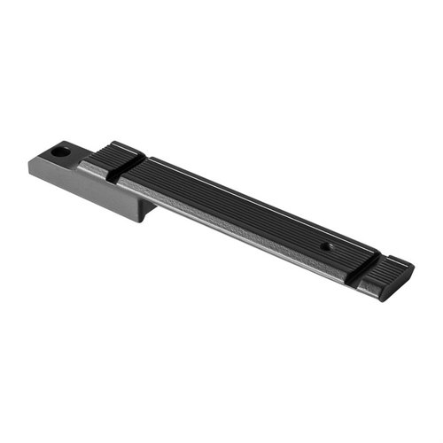 El soporte de mira Henry Golden Boy ofrece un riel Weaver en estilo cantilever, reemplazando la mira trasera y con 2 ranuras para anillas Weaver, ideal para tu rifle.