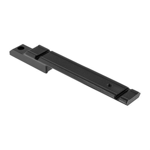 El montura cantilever BIG BOY GEN 1 reemplaza la mira trasera y ofrece un riel estilo Weaver para montar tu óptica, mejorando tu precisión al disparar.