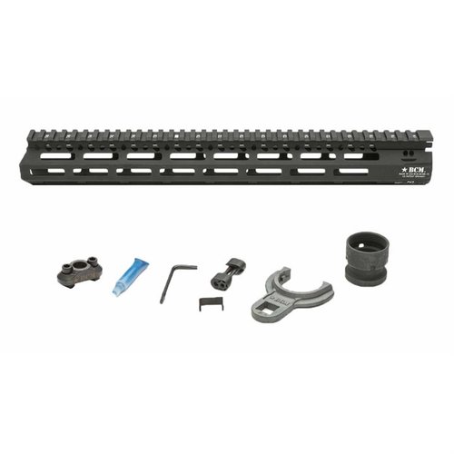 El handguard BCM MCMR M-LOK ofrece un diseño ligero, gran espacio para accesorios y una construcción robusta que no compromete la precisión de tu rifle.