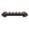 BRAVO COMPANY M-LOK PICATINNY RAIL SECTION ALUMINUM BLACK 3IN.