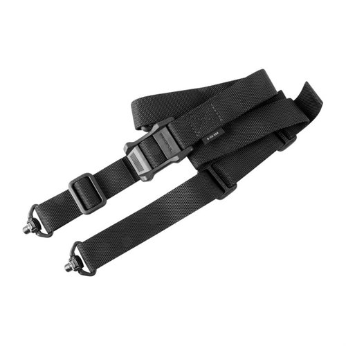 La correa Magpul MS1 QDM es resistente, ajustable y versátil, con un diseño de perfil bajo y capacidad para configurarse en modo de un punto o dos puntos.