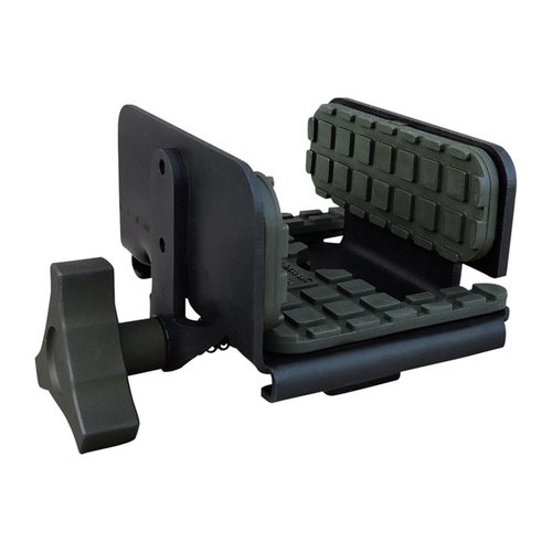 El PIG Saddle de ShadowTech ofrece soporte rígido y estable, compatible con cualquier trípode, absorbe el retroceso y maximiza tu precisión en el tiro.