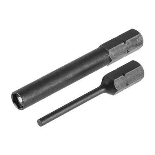 Desmonta y vuelve a montar tu Glock rápidamente con este combo de herramientas de acero endurecido, incluye punzón y destornillador hexagonal.