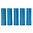 A-ZOOM 20 GAUGE SNAP CAP BLUE 5PK