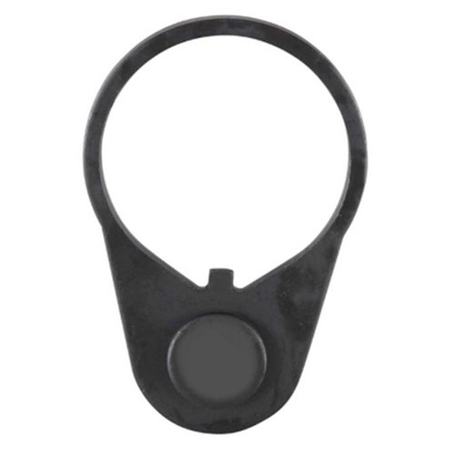 La Luth-AR Carbine Latch Plate es perfecta para los kits de buffer MBA-3 y MBA-4, ofreciendo durabilidad en acero negro y un ajuste seguro para tu AR-15.
