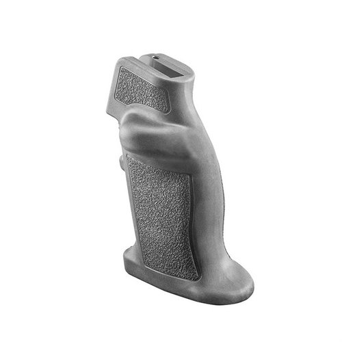 Mejora tu AR-15 con el grip Luth-AR Chubby, diseñado para mayor comodidad y control, perfecto para un uso prolongado en el campo.