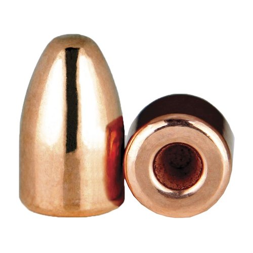 Las balas Berry's Superior Plated de 9mm ofrecen precisión, mayor velocidad y no ensucian tu cañón con plomo, soportando hasta 1500 fps.