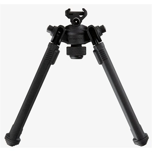 El bipode Magpul para riel Picatinny es ligero, resistente, con ajuste rápido y 50° de inclinación, ideal para un rendimiento confiable en el campo.