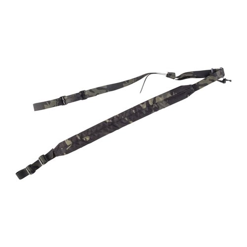 La VTAC Hybrid Sling de Viking Tactics ofrece comodidad con su sección acolchada, ajuste fácil con extremos libres y durabilidad con tri-glides de acetal.