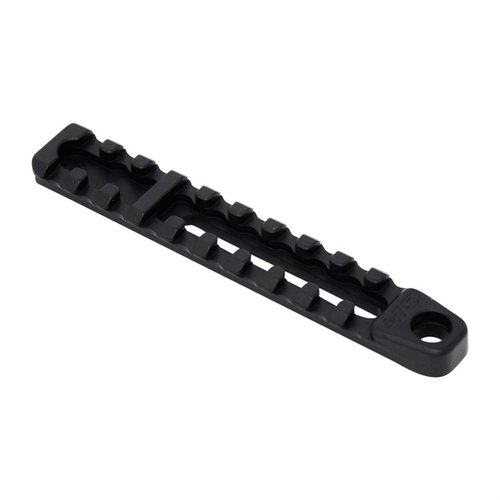 Mejora la sujeción de tu bipod con el Universal Improved Bipod Rail de AREA 419, fácil de instalar en culatas sin hardware y con tornillos de cabeza baja.