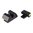 NIGHT FISION SIG SAUER P SERIES 40/45 YELLOW FRONT & BLACK U NOTCH REAR