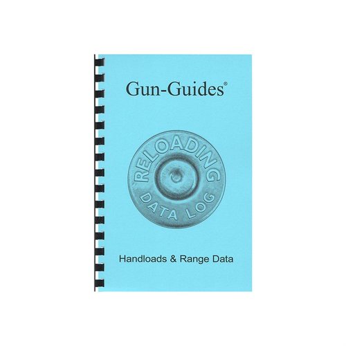 El RELOADING DATA LOG de GUN-GUIDES te ayuda a organizar tus datos de recarga y de tiro en un formato fácil de seguir, ¡ideal para tus sesiones de práctica!