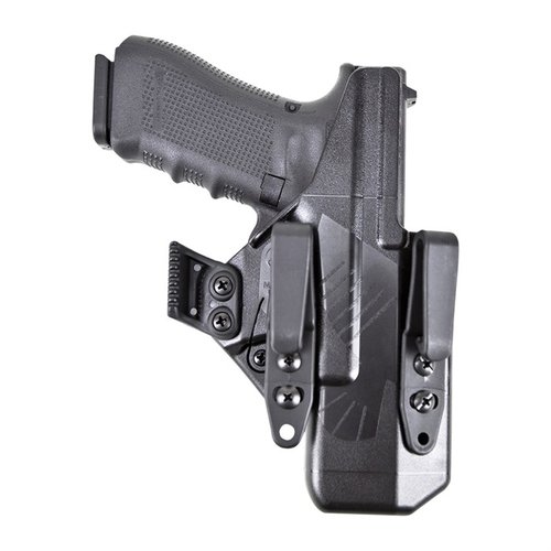El EIDOLON HOLSTER para Glock G17 ofrece comodidad y ocultación óptimas, con un diseño ajustado y puntos de sujeción para personalizar tu experiencia de porte.