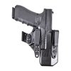 El EIDOLON HOLSTER para Glock® G19 es cómodo y discreto, con una funda ajustada y puntos de sujeción para accesorios, ideal para personalizar tu transporte.