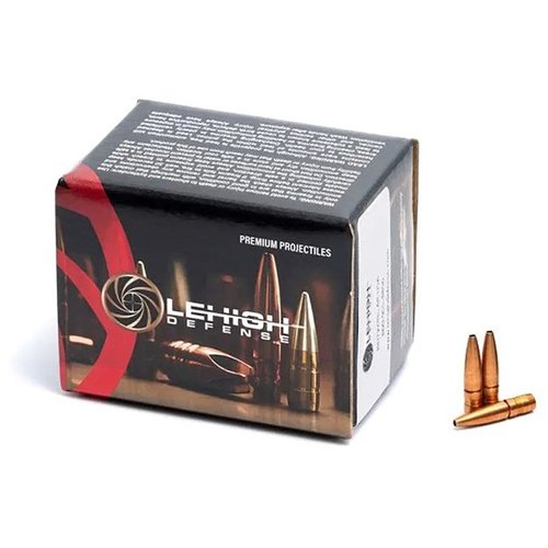 Las balas 243 CALIBER de LeHigh ofrecen trauma extenso con mínima penetración, precisión excepcional y diseño sin plomo, perfectas para el control de animales.
