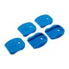 Los TACTICAL FLOORPLATES de TANGODOWN ofrecen un agarre mejorado para extraer revistas atascadas, ideales para situaciones críticas y compatibles con guantes.