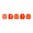TANGODOWN TACTICAL MAGAZINE FLOOR PLATES FOR GLOCK® ORANGE