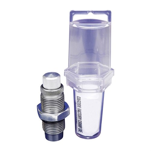 Con los PISTOL CARBIDE FACTORY CRIMP DIES de LEE PRECISION, obtén cartuchos perfectamente dimensionados y con un crimp firme, sin necesidad de lubricante.